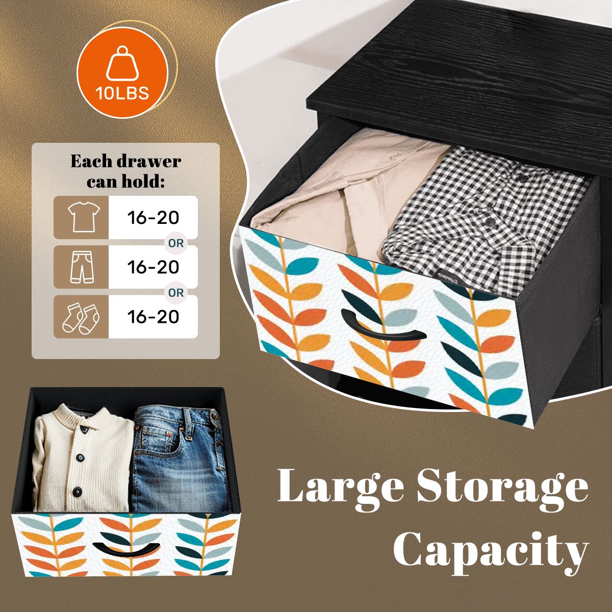 Kate McEnroe New York Scandinavian Mid Century Modern Geometric Floral 4 Drawer DresserDresserstm528D201Z