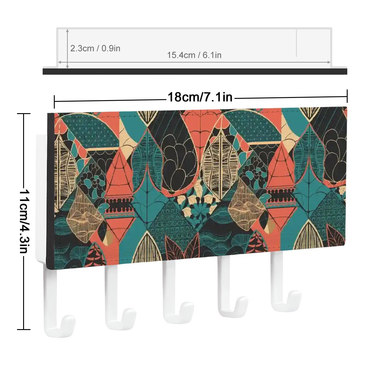 Kate McEnroe New York Scandinavian Mid Century Modern Key Holder Wall Mount Entryway OrganizerKey Holder Wall MountogoSwzNMnY