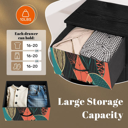 Kate McEnroe New York Scandinavian Mid Century Modern Retro Floral Storage DresserDressers8kLCkFbuhz