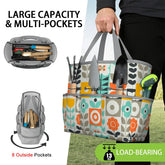 Kate McEnroe New York Scandinavian Mod Floral Mid Century Modern Garden Tool BagGarden Tool BagGUwZMXaOTP
