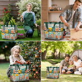 Kate McEnroe New York Scandinavian Mod Floral Mid Century Modern Garden Tool BagGarden Tool BagGUwZMXaOTP
