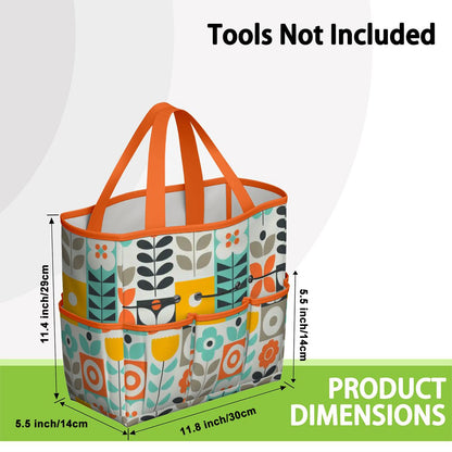 Kate McEnroe New York Scandinavian Mod Floral Mid Century Modern Garden Tool BagGarden Tool BagGUwZMXaOTP