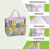 Kate McEnroe New York Scandinavian Mod Floral Mid Century Modern Garden Tool BagGarden Tool BagGUwZMXaOTP