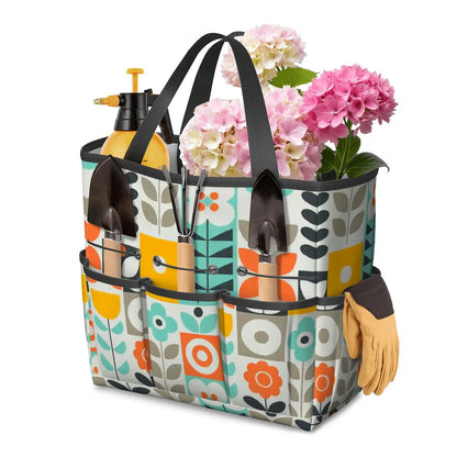 Kate McEnroe New York Scandinavian Mod Floral Mid Century Modern Garden Tool BagGarden Tool BagQSsLPvoJeB