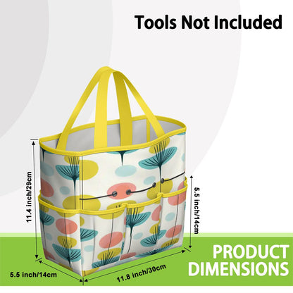 Kate McEnroe New York Scandinavian Modern Abstract Floral Mid Century Garden Tool BagGarden Tool BageOUO4un0lx