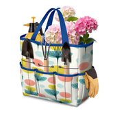 Kate McEnroe New York Scandinavian Modern Abstract Floral Mid Century Garden Tool BagGarden Tool BaghODrRZajgi