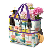 Kate McEnroe New York Scandinavian Modern Abstract Floral Mid Century Garden Tool BagGarden Tool BagLyV0pXkihA