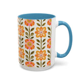 Kate McEnroe New York Scandinavian Modern Danish Floral Accent Coffee MugMugs25347840502689117835