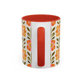 Kate McEnroe New York Scandinavian Modern Danish Floral Accent Coffee MugMugs25347840502689117835