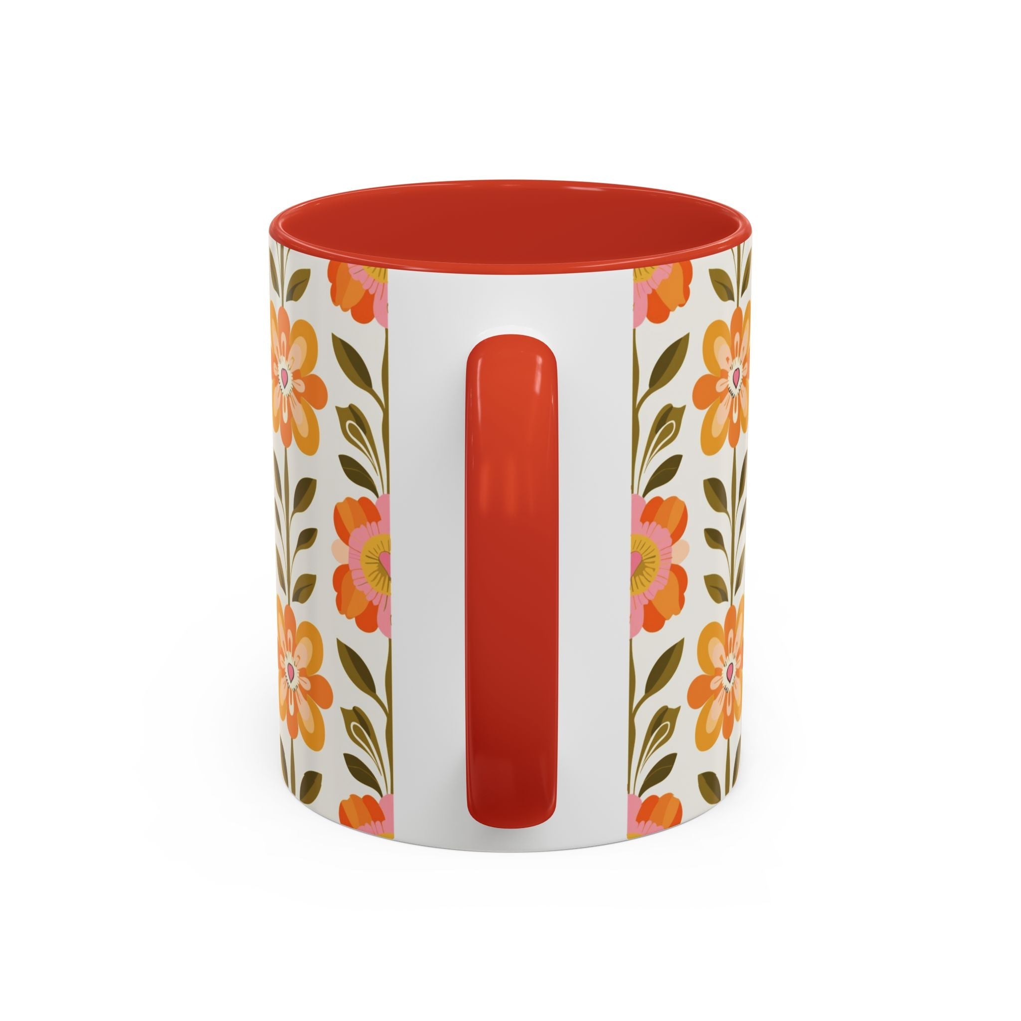Kate McEnroe New York Scandinavian Modern Danish Floral Accent Coffee MugMugs25347840502689117835