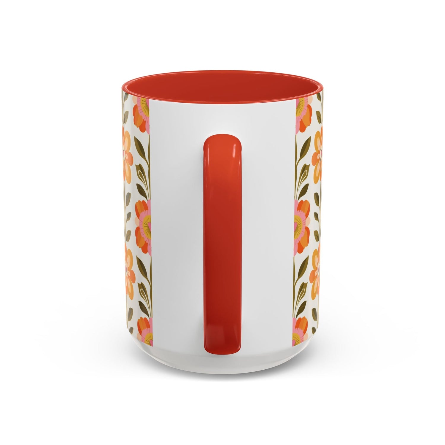 Kate McEnroe New York Scandinavian Modern Danish Floral Accent Coffee MugMugs25347840502689117835