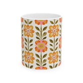 Kate McEnroe New York Scandinavian Modern Danish Floral Coffee MugMugs13018183531976099822
