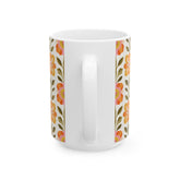 Kate McEnroe New York Scandinavian Modern Danish Floral Coffee MugMugs13018183531976099822