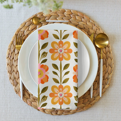Kate McEnroe New York Scandinavian Modern Danish Floral Napkins Set of 4Napkins7460598_17399