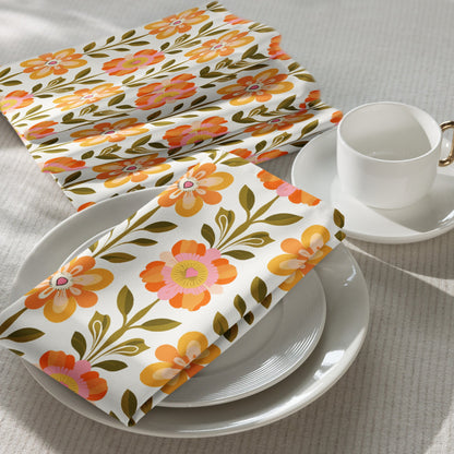 Kate McEnroe New York Scandinavian Modern Danish Floral Napkins Set of 4Napkins7460598_17399