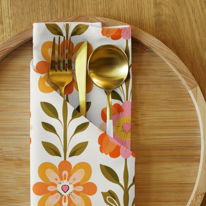 Kate McEnroe New York Scandinavian Modern Danish Floral Napkins Set of 4Napkins7460598_17399