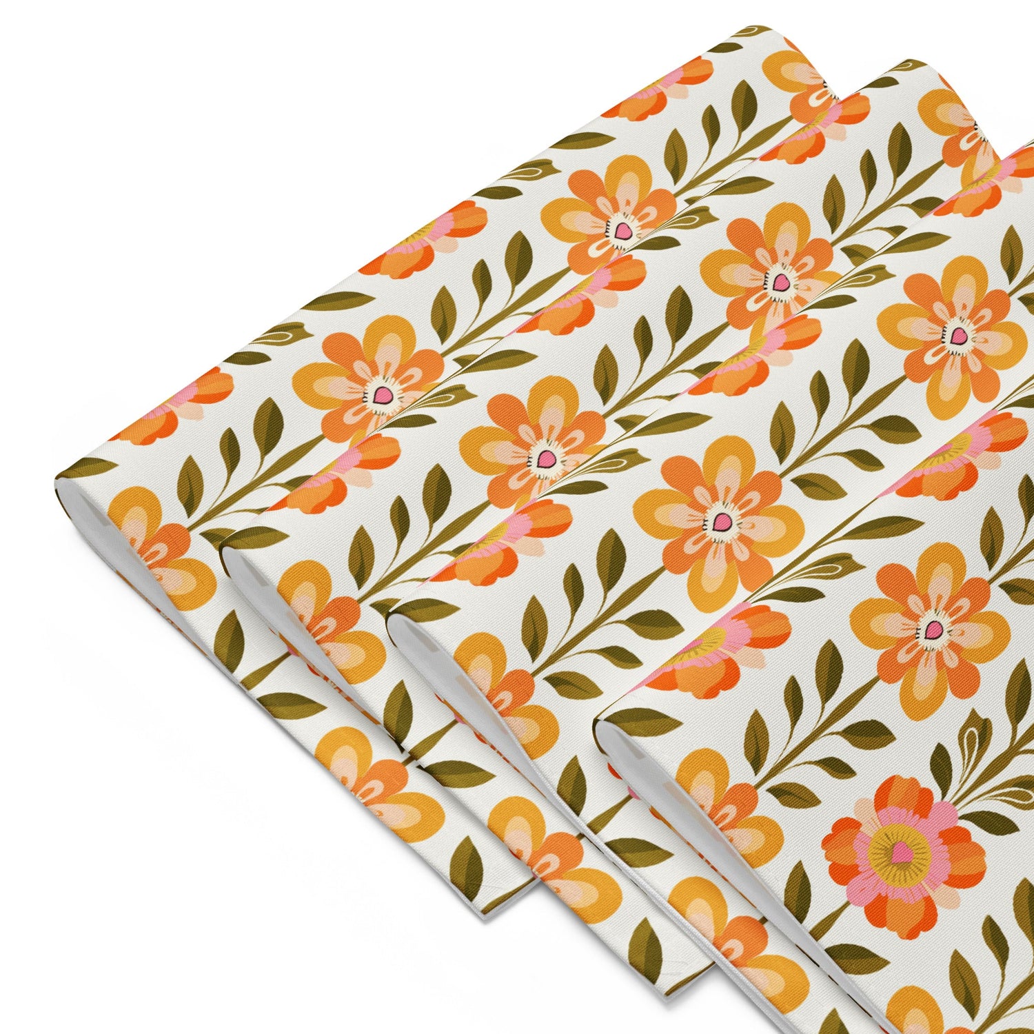 Kate McEnroe New York Scandinavian Modern Danish Floral Placemat Set of 4Placemats5265415_17484