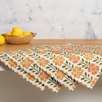 Kate McEnroe New York Scandinavian Modern Danish Floral Placemat Set of 4Placemats5265415_17484