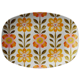 Kate McEnroe New York Scandinavian Modern Danish Floral Serving PlatterServing PlattersSMD - FLR - PLTR - 01