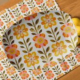 Kate McEnroe New York Scandinavian Modern Danish Floral Serving PlatterServing PlattersSMD - FLR - PLTR - 01