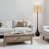Kate McEnroe New York Scandinavian Modern Danish Floral Teardrop Floor Lamp, Mid Century Retro LightingTear Drop Floor LampsqGhMDJu2qo