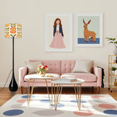 Kate McEnroe New York Scandinavian Modern Danish Floral Teardrop Floor Lamp, Mid Century Retro LightingTear Drop Floor LampsqGhMDJu2qo