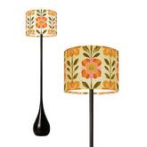 Kate McEnroe New York Scandinavian Modern Danish Floral Teardrop Floor Lamp, Mid Century Retro LightingTear Drop Floor LampsqGhMDJu2qo