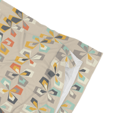 Kate McEnroe New York Scandinavian Modern Pillowcase, Danish Geometric Floral Retro BeddingPillowcases1250