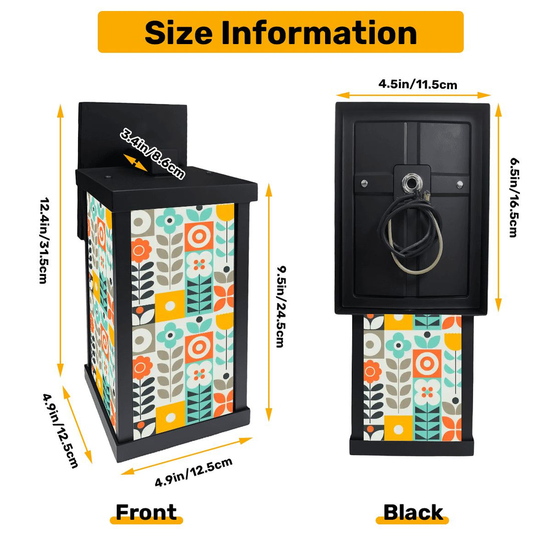 Kate McEnroe New York Scandinavian Nordic Floral Wall Sconce, Mid Century Modern Garden Light, Retro 50s Patio AccentOutdoor Wall Lights3q8kSdGDpJ