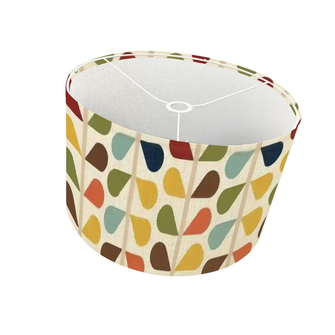 Kate McEnroe New York Scandinavian Retro Geometric Danish Modern Drum LampshadeLamp ShadesYgr5K62qve
