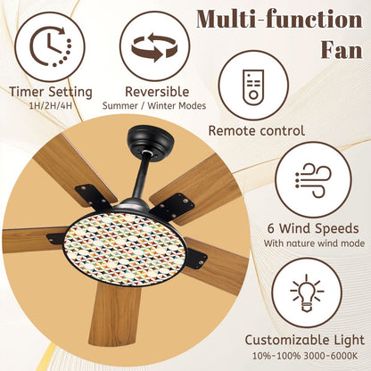 Kate McEnroe New York Scandinavian Retro Geometric Mid Century Modern Ceiling FanCeiling FansNlLjD3XUTO