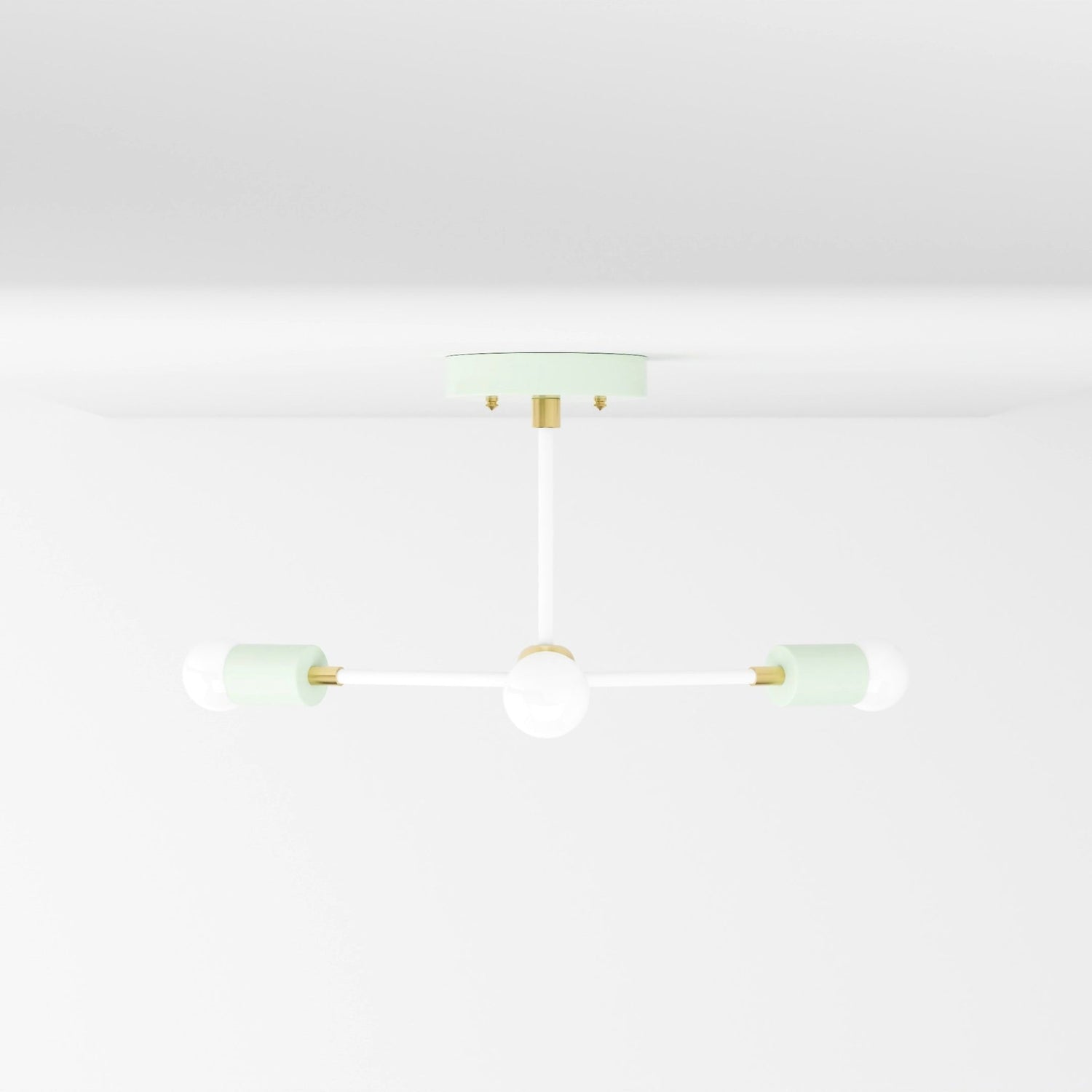 Kate McEnroe New York Seoul - 3 Light Mid Century Inspired ChandelierChandeliersku - 43968356679926