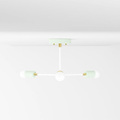 Kate McEnroe New York Seoul - 3 Light Mid Century Inspired ChandelierChandeliersku - 43968356679926