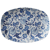 Kate McEnroe New York Serving Platter in Luxury Blue and White Floral ChinoiserieServing PlattersP21 - LUX - BLU - 24