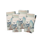 Kate McEnroe New York Set of 4 Chinoiserie Pagoda Landscape Floral Napkins, Country Farmhouse Table Linen, Wedding Table Decor, Grandmillenial Decor - 121581023Napkins20632757687388886050