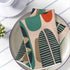 Kate McEnroe New York Set of 4 Mid Century Modern Abstract Cloth Dinner Napkins, Retro Chic Geometric Pattern Table Linens Napkins 4-piece set / White / 19" × 19" 18274957212199105121