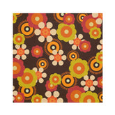 Kate McEnroe New York Set of 4 Mid Century Modern Boho Floral Cloth Napkins, Retro Dinner Napkins, 70s Vibe Flower Power Table Linen, Spring Dining Table DecorNapkins29863177829196101064