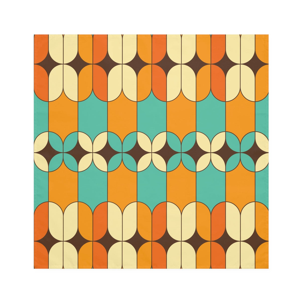 Kate McEnroe New York Set of 4 Retro Groovy 50s Mid Mod Aesthetic Cloth Dinner NapkinsNapkins10985056941834231911