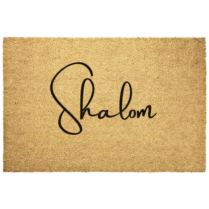 Kate McEnroe New York Shalom Door MatDoor Mats24x16outdoor