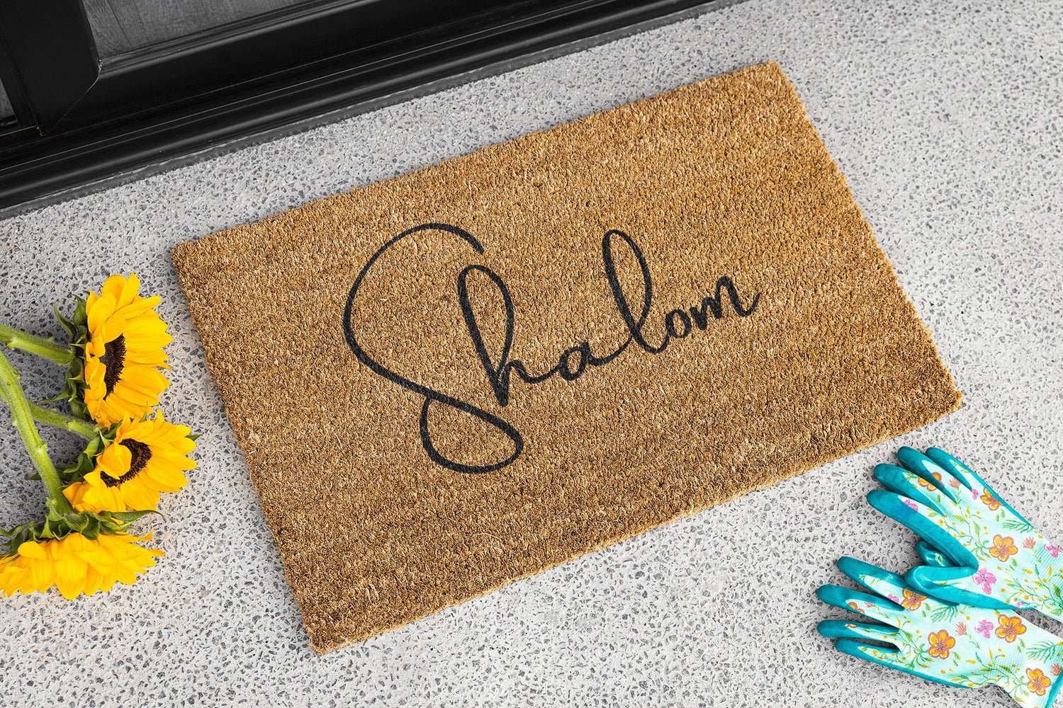 Kate McEnroe New York Shalom Door MatDoor Mats30x18outdoor