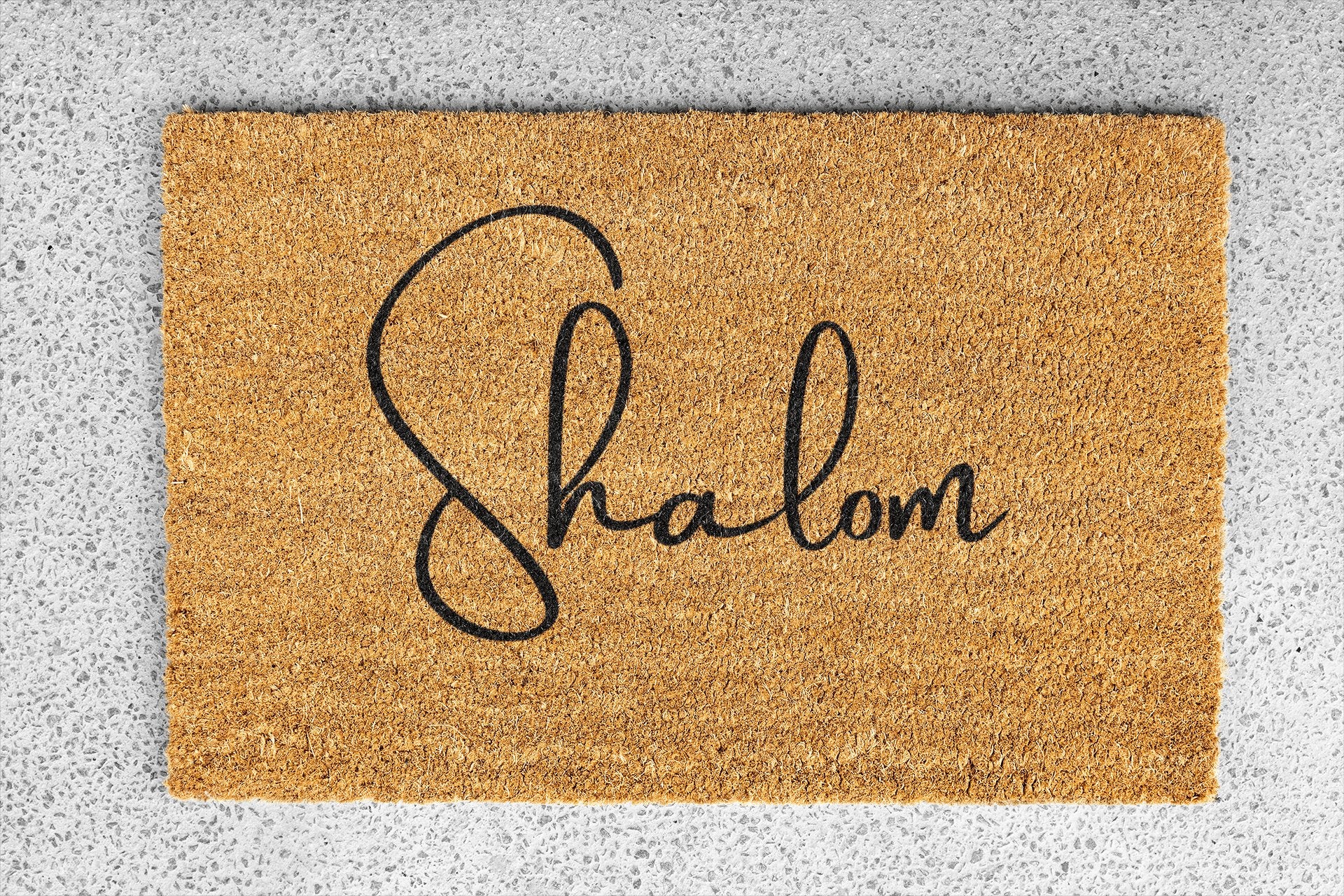 Kate McEnroe New York Shalom Door MatDoor Mats30x18outdoor