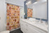 Kate McEnroe New York Shower Curtain in Retro Circles Mid Century Modern Design Home Decor 71" × 74" 30994271259616560452