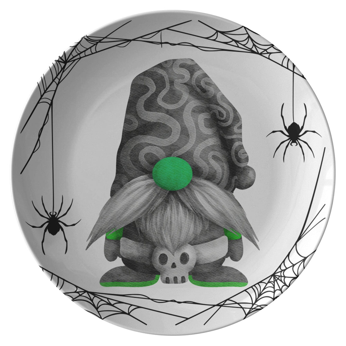 Kate McEnroe New York Skull Gnome Halloween PlatePlatesP20 - HAL - GN5 - 54