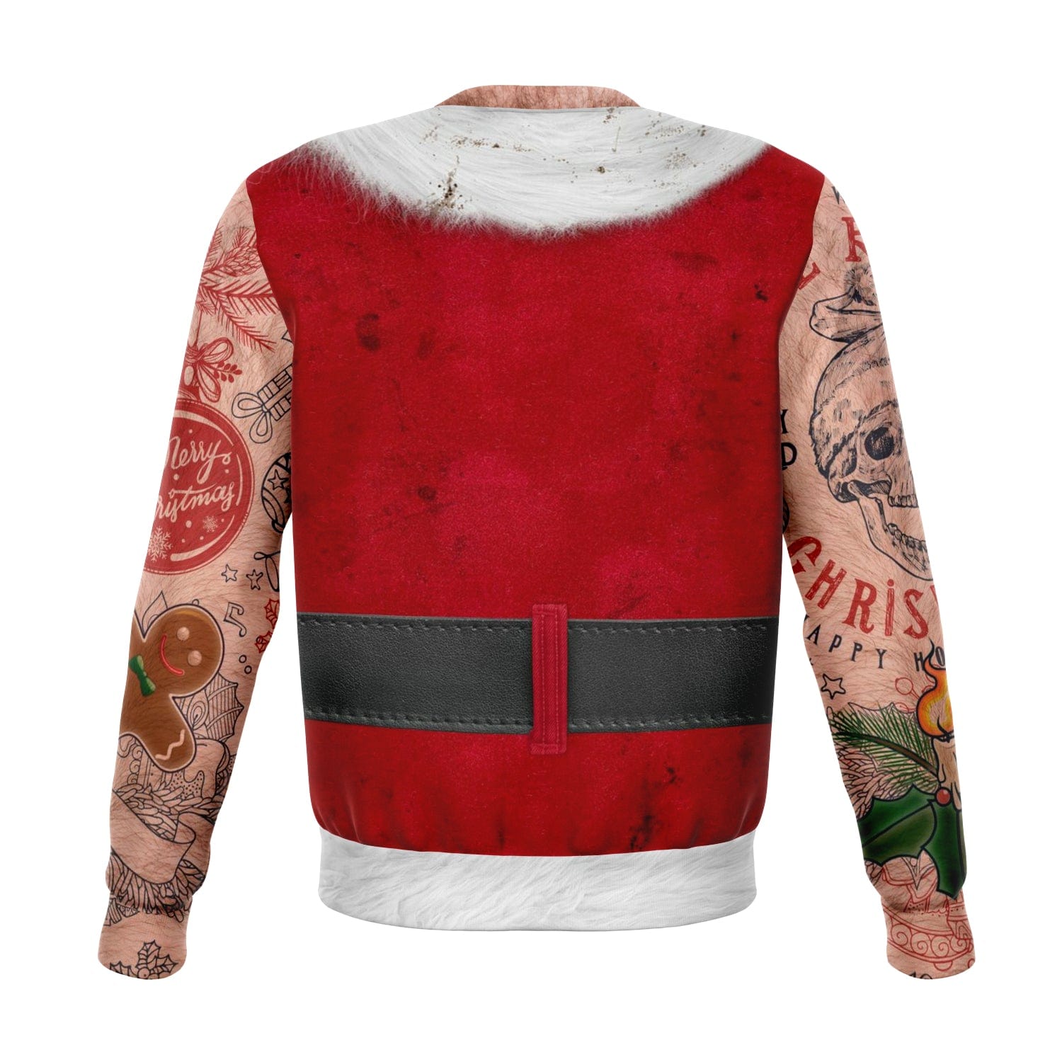 Kate McEnroe New York Sleeveless Bad Santa Ugly Christmas SweatersSweatshirtSBSWF_D - HSM5V - XS
