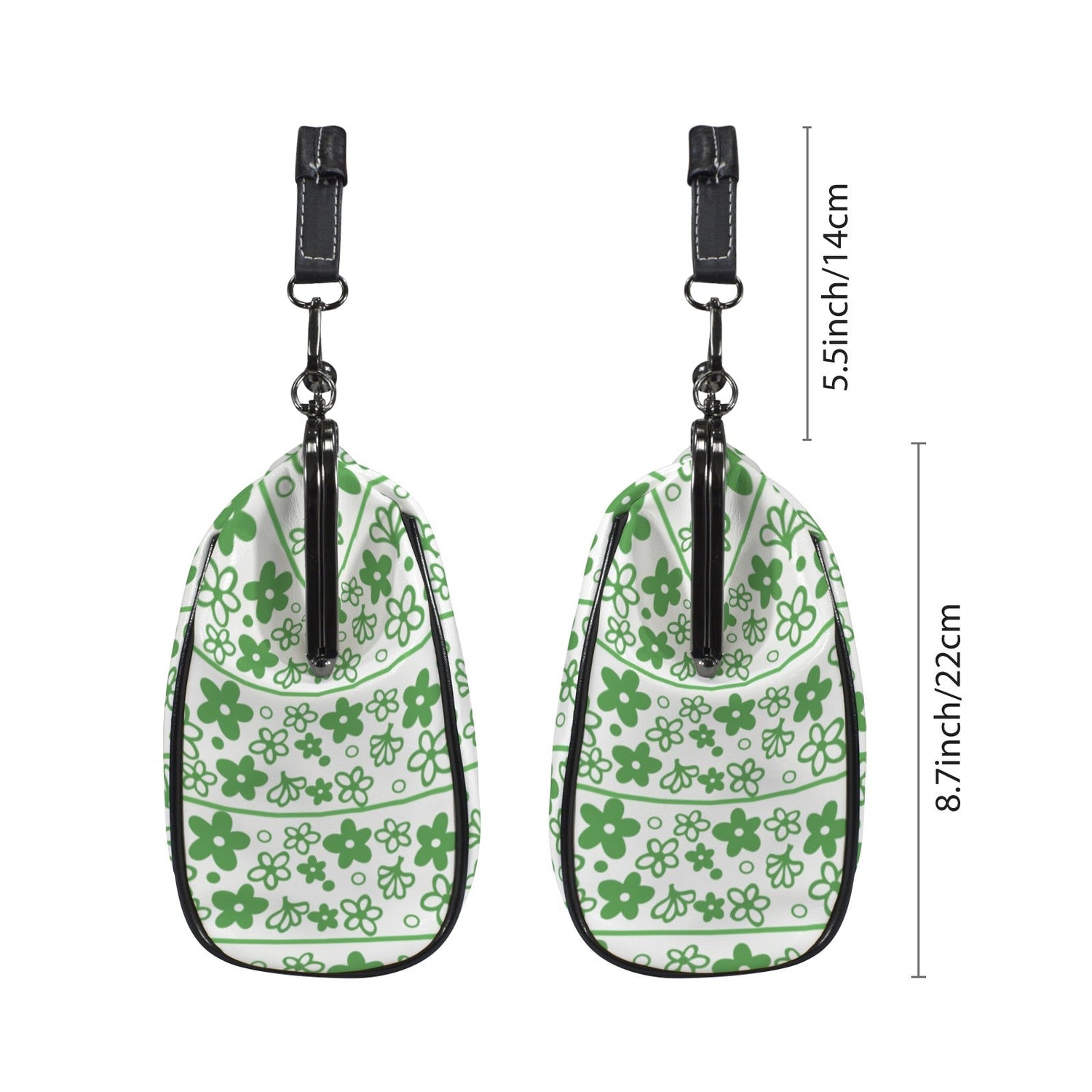 Kate McEnroe New York Spring Blossom Pyrex Kisslock Handbag Mid Century Modern PurseCrossbody BagsD3275440