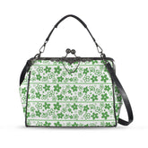 Kate McEnroe New York Spring Blossom Pyrex Kisslock Handbag Mid Century Modern PurseCrossbody BagsD3275440