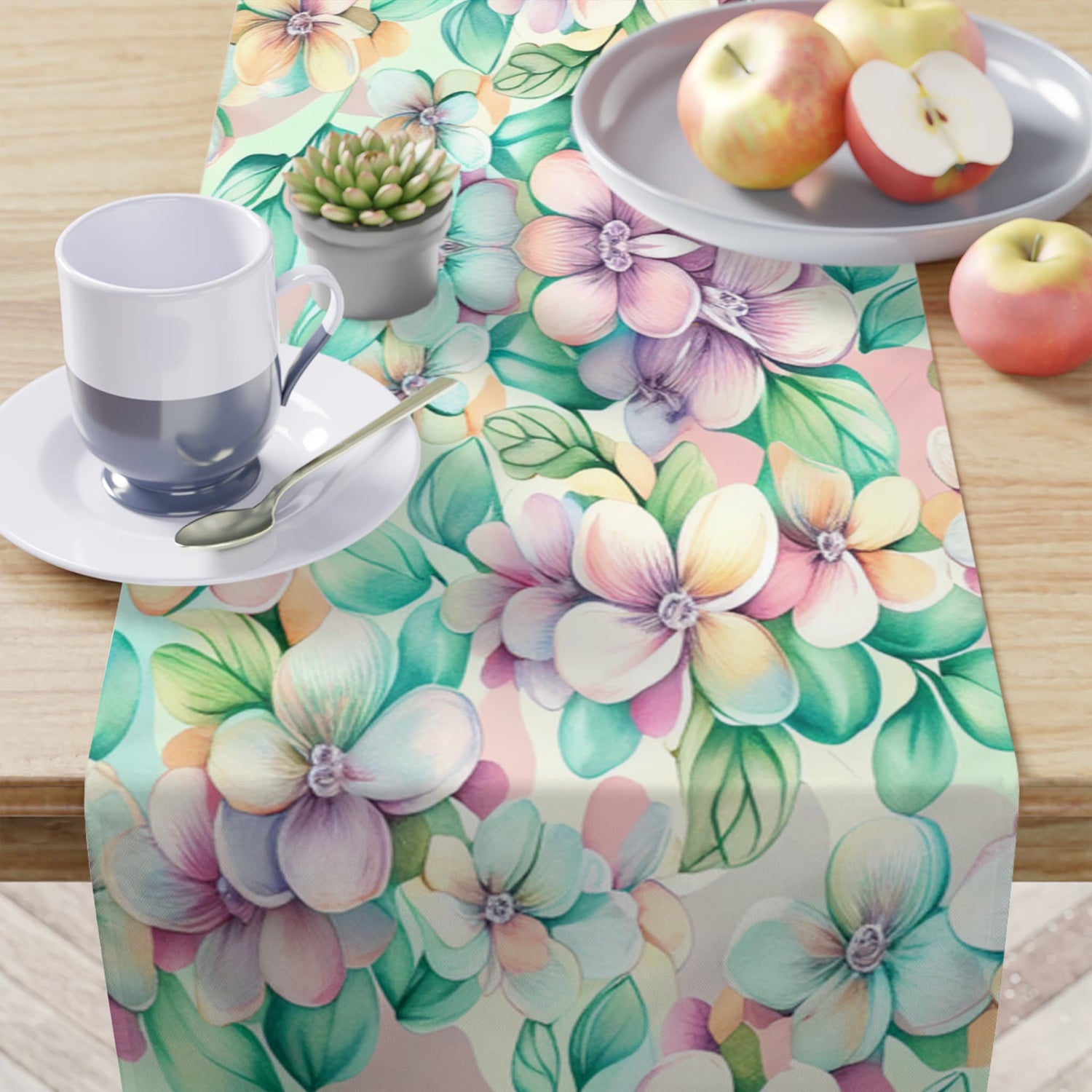 Kate McEnroe New York Spring Floral Table RunnerTable Runners75391902314235755293