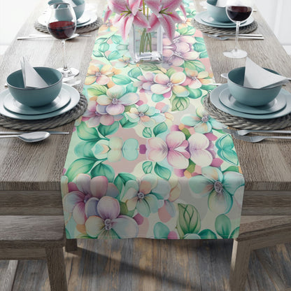 Kate McEnroe New York Spring Floral Table RunnerTable Runners75391902314235755293