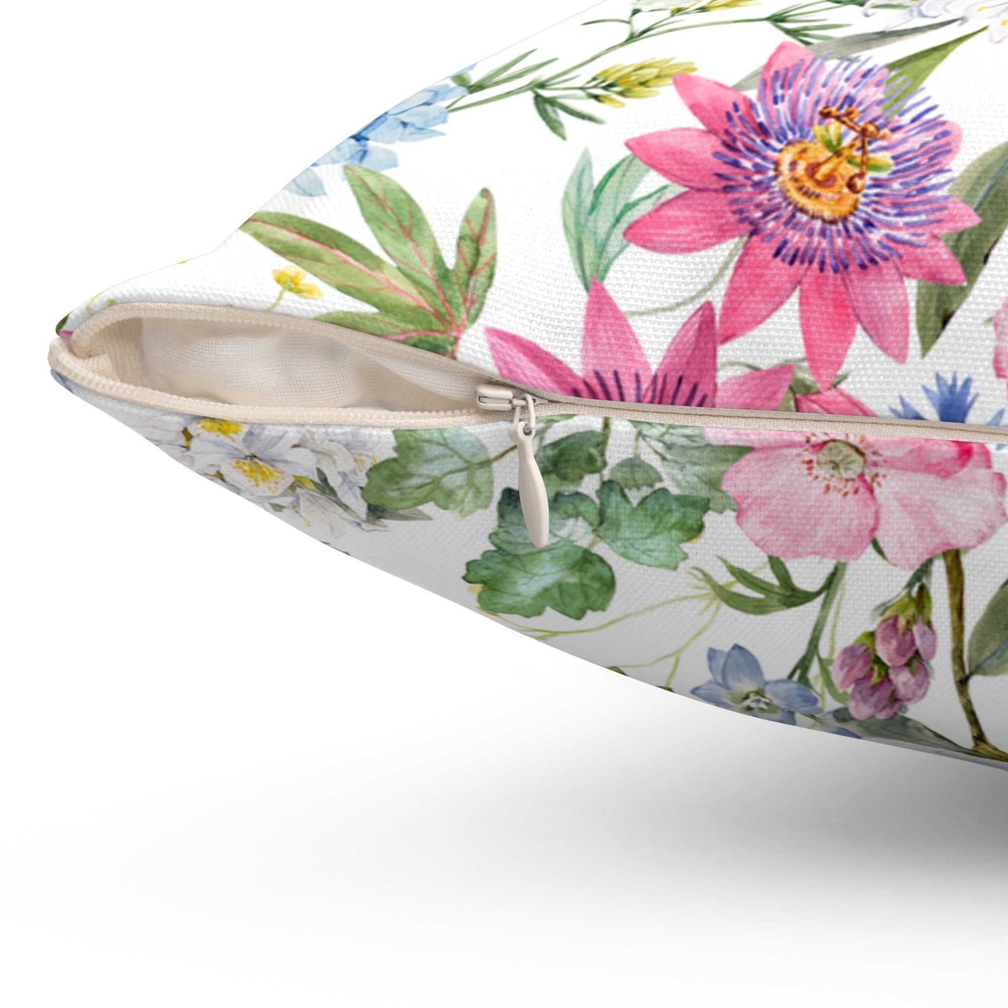 Kate McEnroe New York Spring Florals Pillow, Garden Style Throw PillowThrow Pillows33463439715003284959