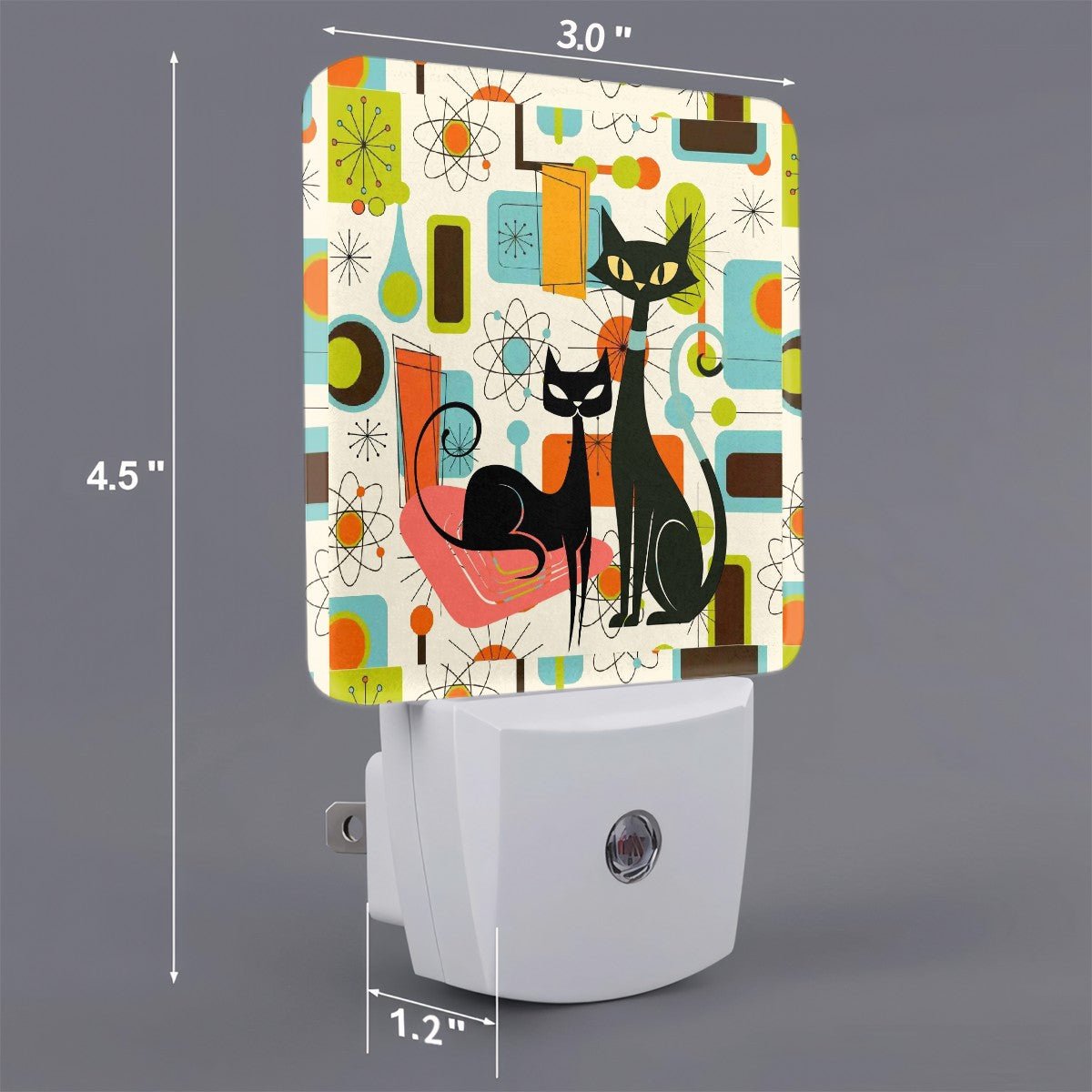 Kate McEnroe New York Sputnik Atomic Kitschy Cat Mid Century Modern Retro 50s Starburst Night LightsNight Lightseq9deuQLKi